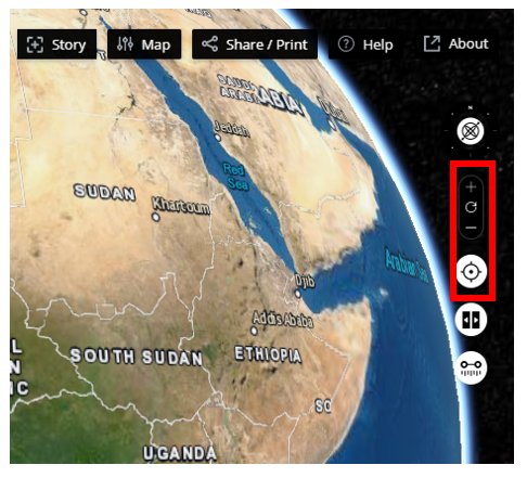 DE Africa map zoom.